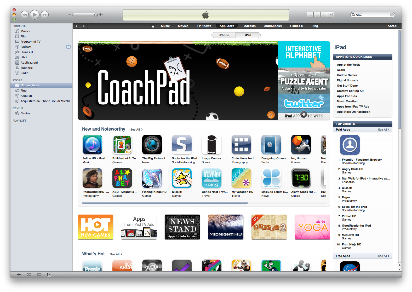 ABC tra le App degne di Nota